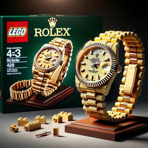 montre rolex lego|is rolex lego real.